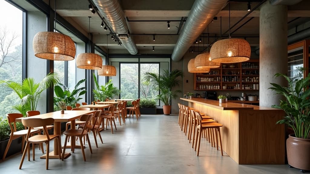 Material Palette: Wood, Concrete & Steel